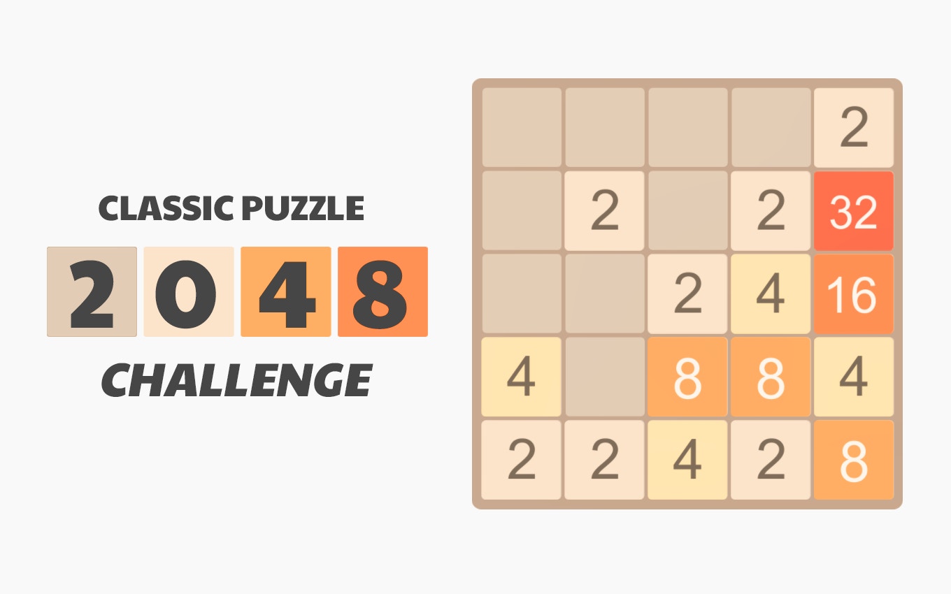 New 2048 Classic Puzzle - Challenge
