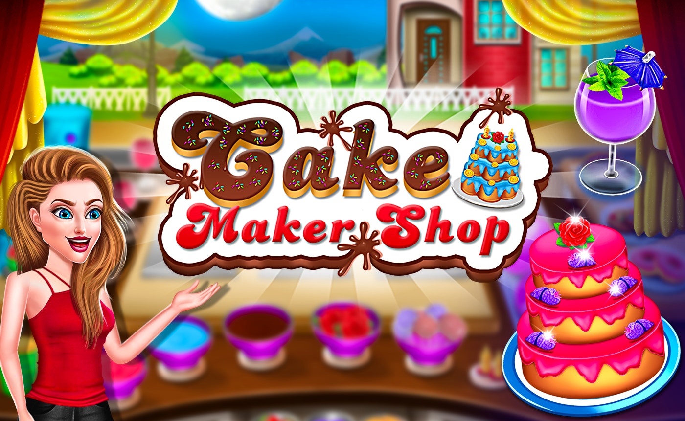 Next-Gen Cake Shop Cafe Pastries & Waffles cooking Game