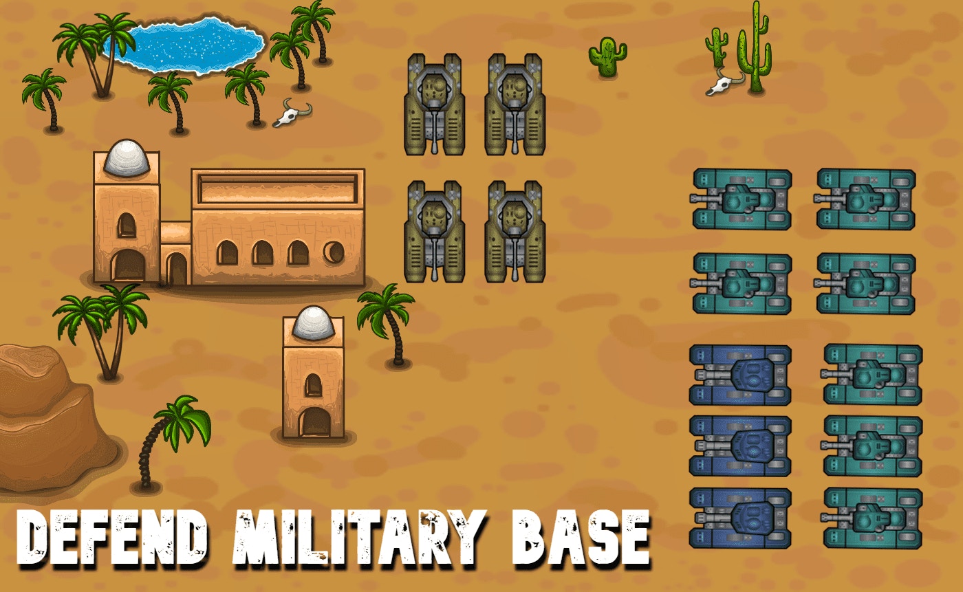 Defend Military Base Advanced