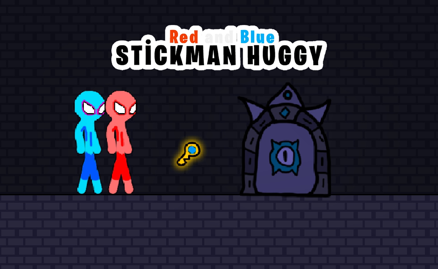 Enhanced Red and Blue Stickman Rope