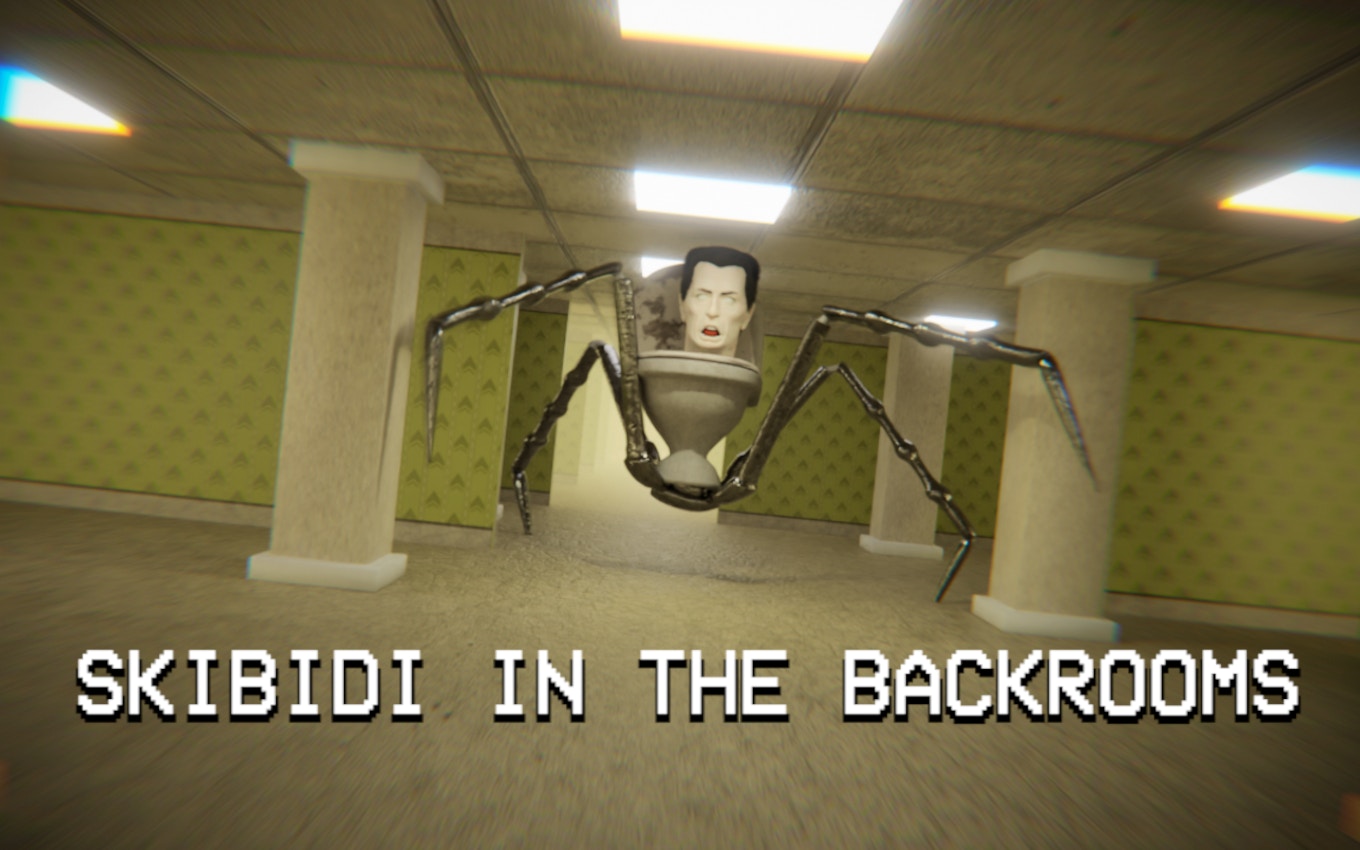 Next-Gen Skibidi in the Backrooms