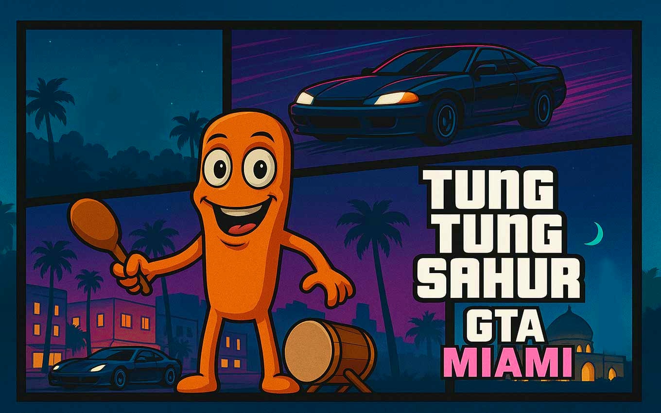 Tung Tung Sahur GTA Miami Plus